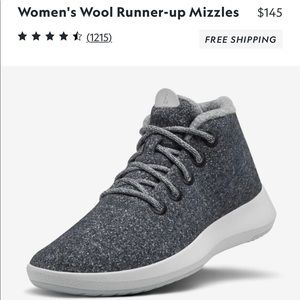 Allbirds - Women’s Wool Runner Up Mizzles - Size 10 - Grey